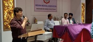 Elected as President of Indian Medical Association, Mahasamund District