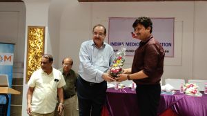 Elected as President of Indian Medical Association, Mahasamund District